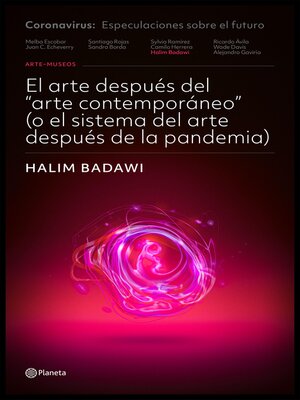 cover image of El arte después del arte contemporáneo